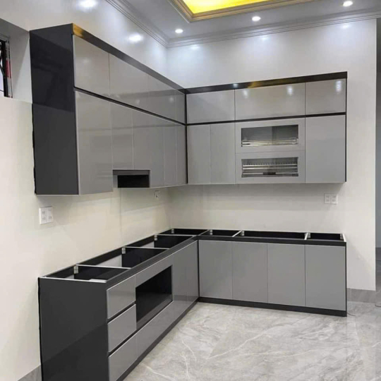 Bếp chữ L hiện đại L1