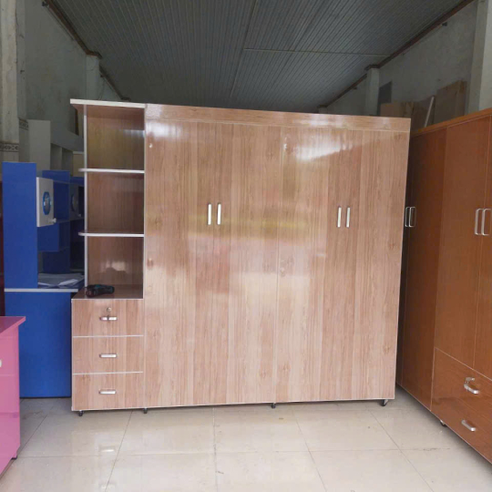 Tủ quần áo hiện đại giả gỗ 